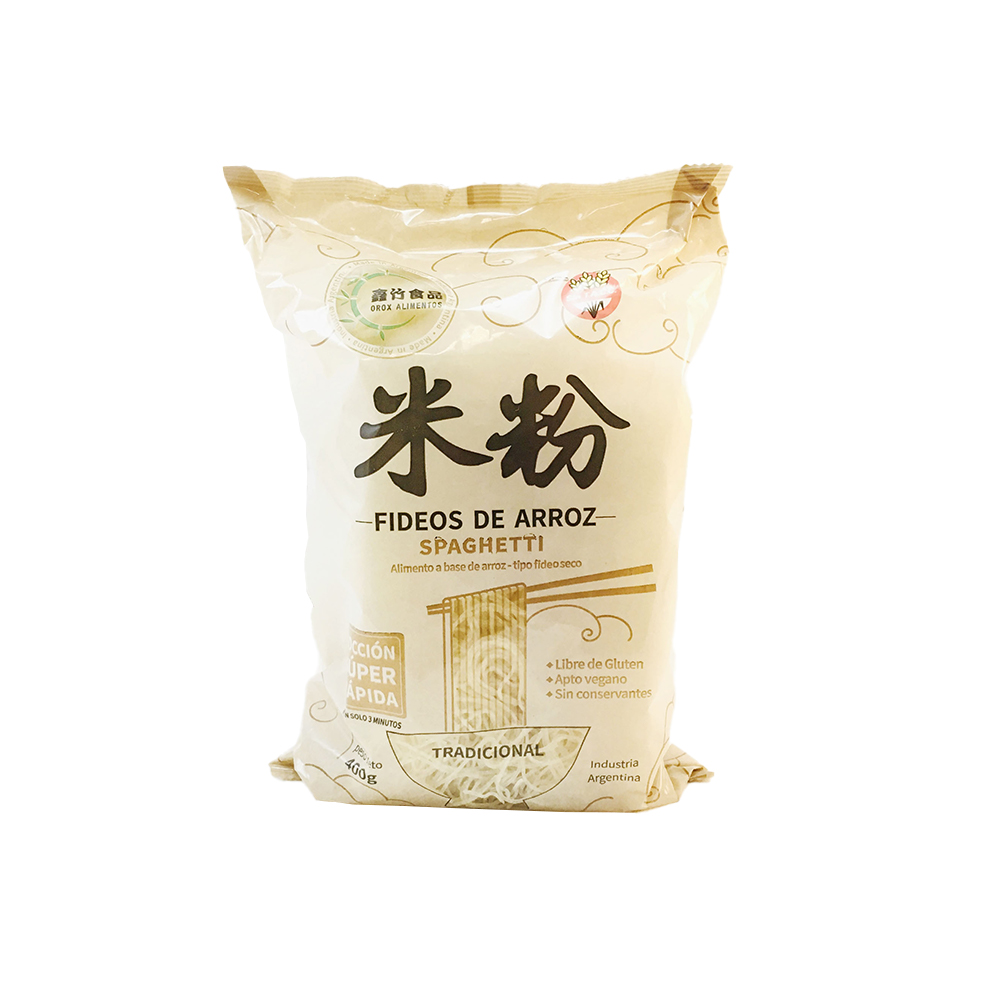 Fideos de Arroz Spaghetti Tradicional Orox Valle Imperial
