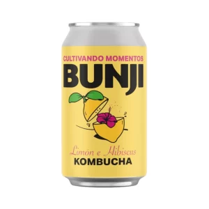 Kombucha Limón e Hibiscus Bunji