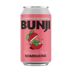 Kombucha Manzana y Menta Bunji