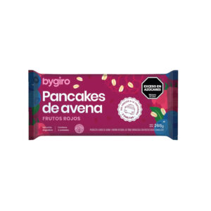 Pancakes Avena y Frutos Rojos bygiro
